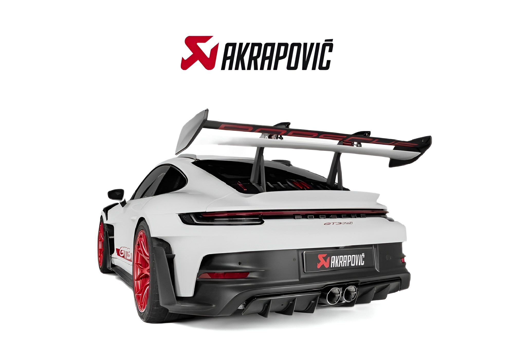 NEW: AKRAPOVIC for PORSCHE 911 GT3 (992) 2022+