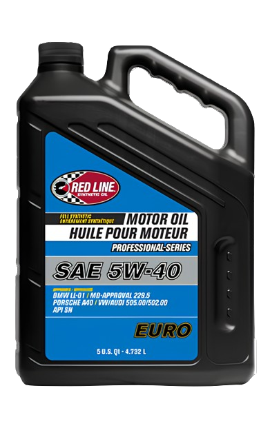 RED LINE OIL 12905 Professional Series EURO Motor Oil 5W40 4.73 L (5 qt) Photo-0 