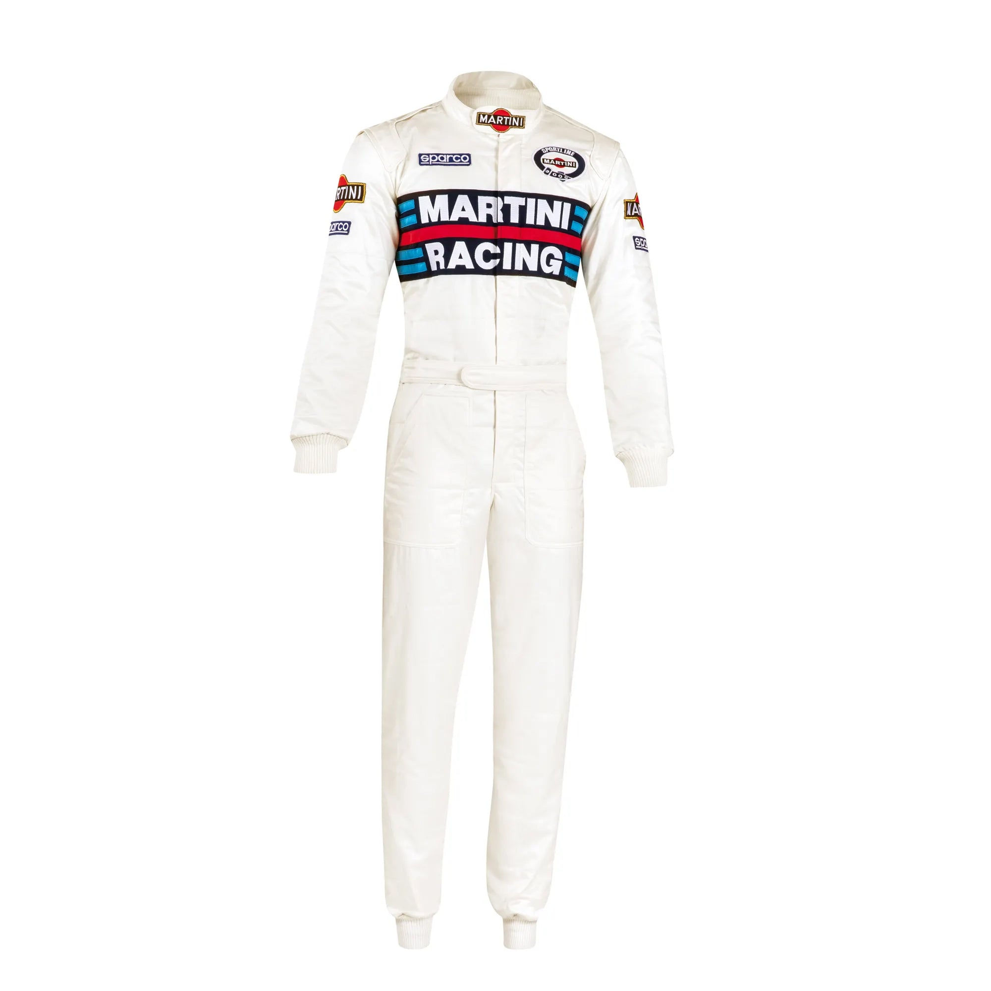 SPARCO 001144MR52BI MARTINI RACING Replica suit (R567), FIA8856-2018, white, size 52 Photo-0 