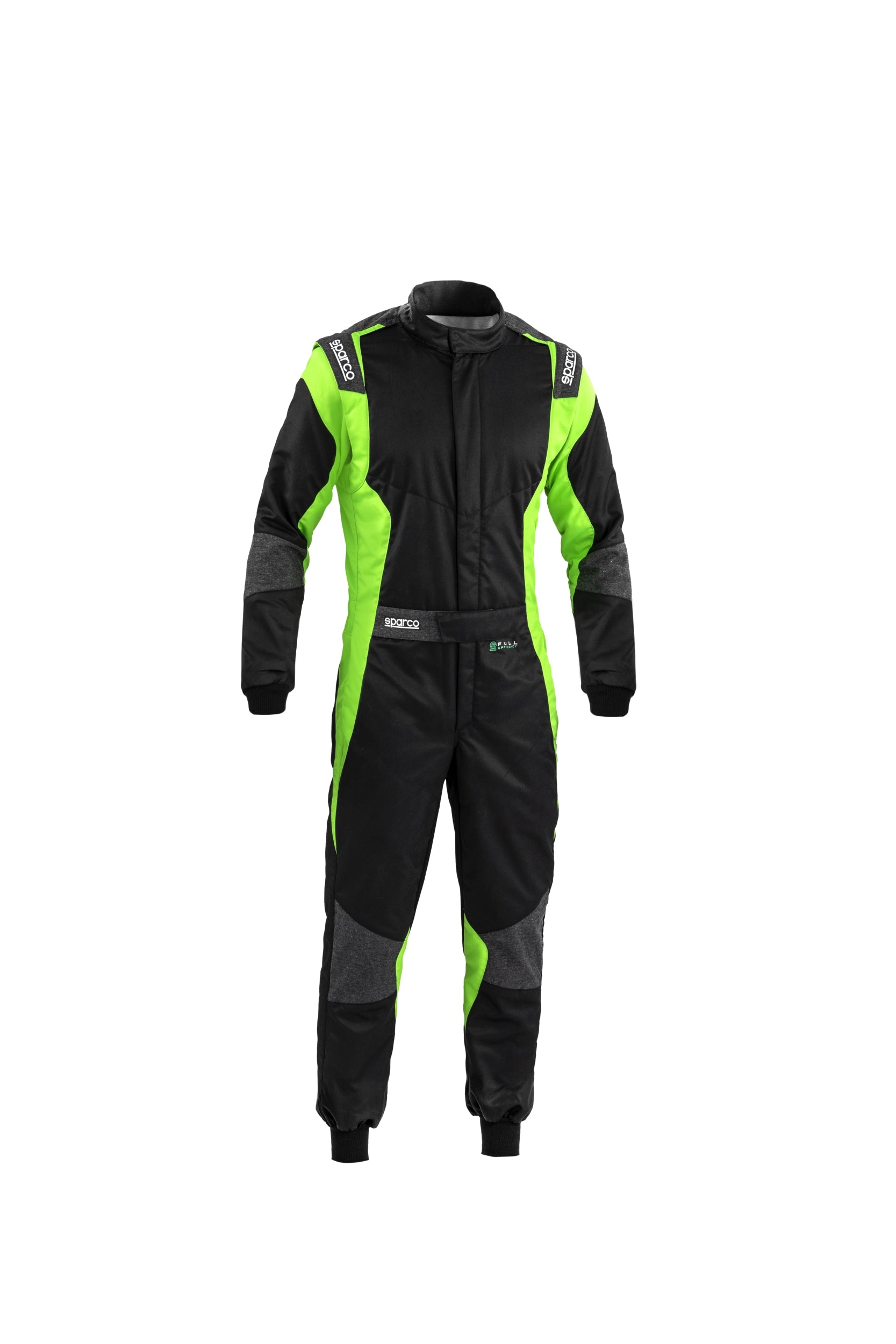 SPARCO 00115564NRVF FUTURA Racing suit, FIA 8856-2018, black/green, size 64 Photo-0 