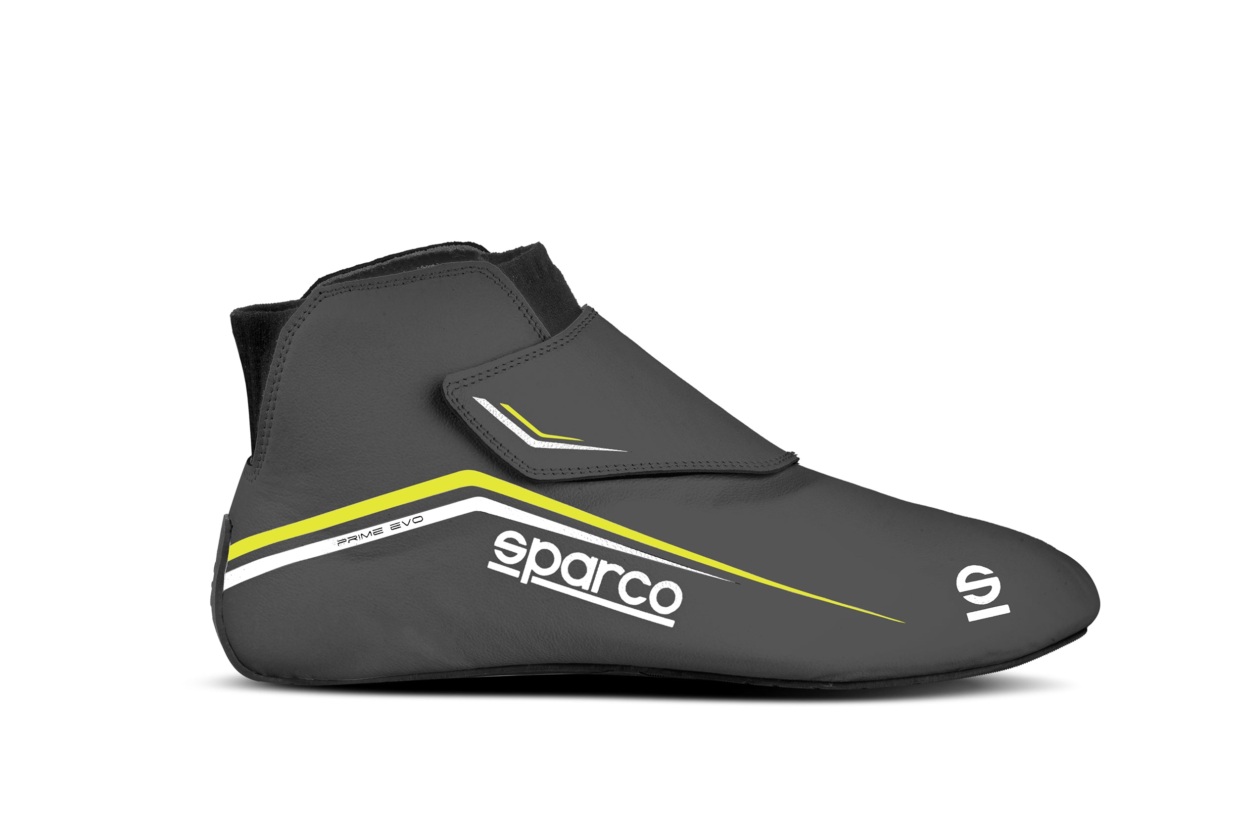 SPARCO 00129741GRGF PRIME EVO Racing shoes, FIA 8856-2018, grey/yellow, size 41 Photo-0 