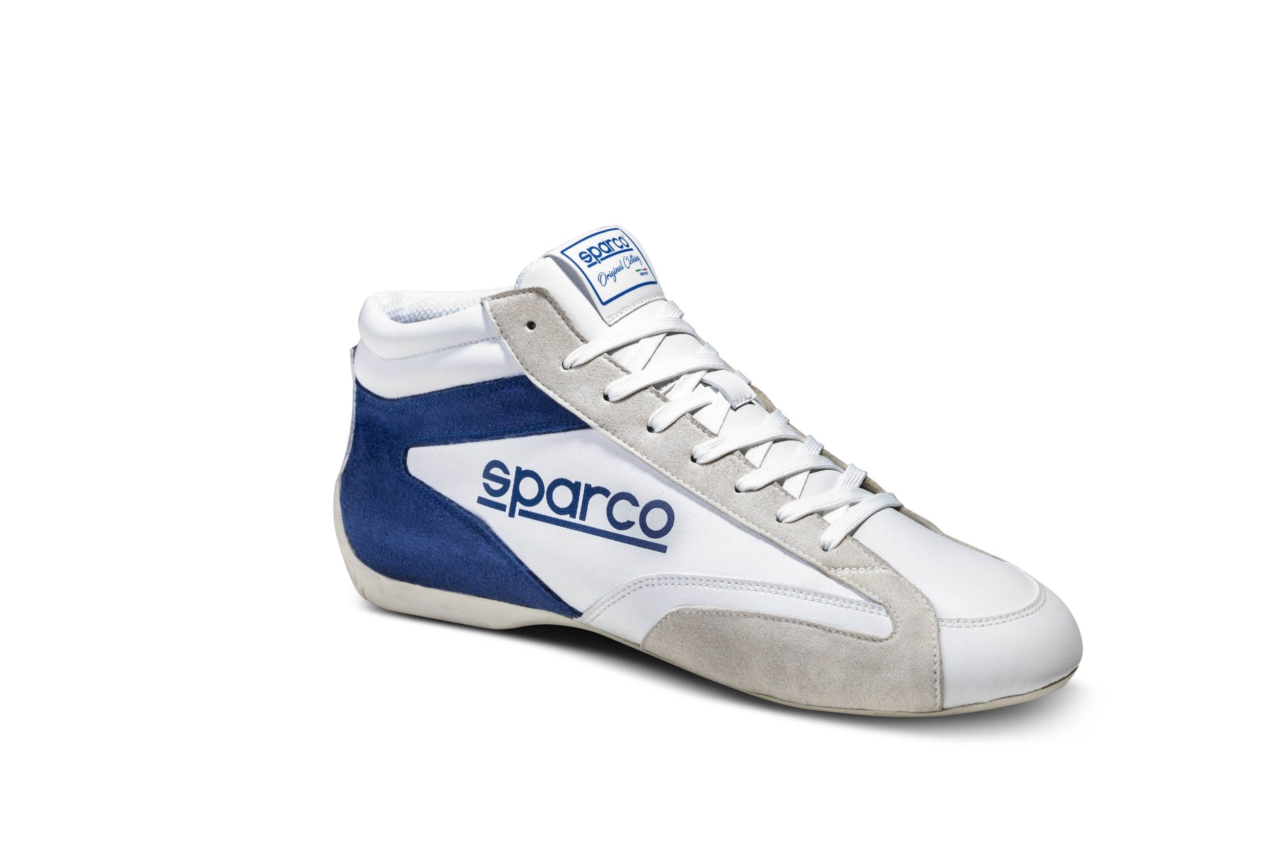 SPARCO 0012A837BIBM S-DRIVE MID Shoes, white/navy blue, size 37 Photo-0 