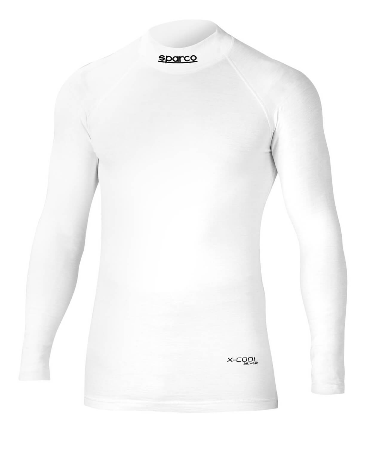 SPARCO 001783MBO0XS Racing Top SHIELD TECH MY2022, FIA 8856-2018, X-cool, white, size XS Photo-0 