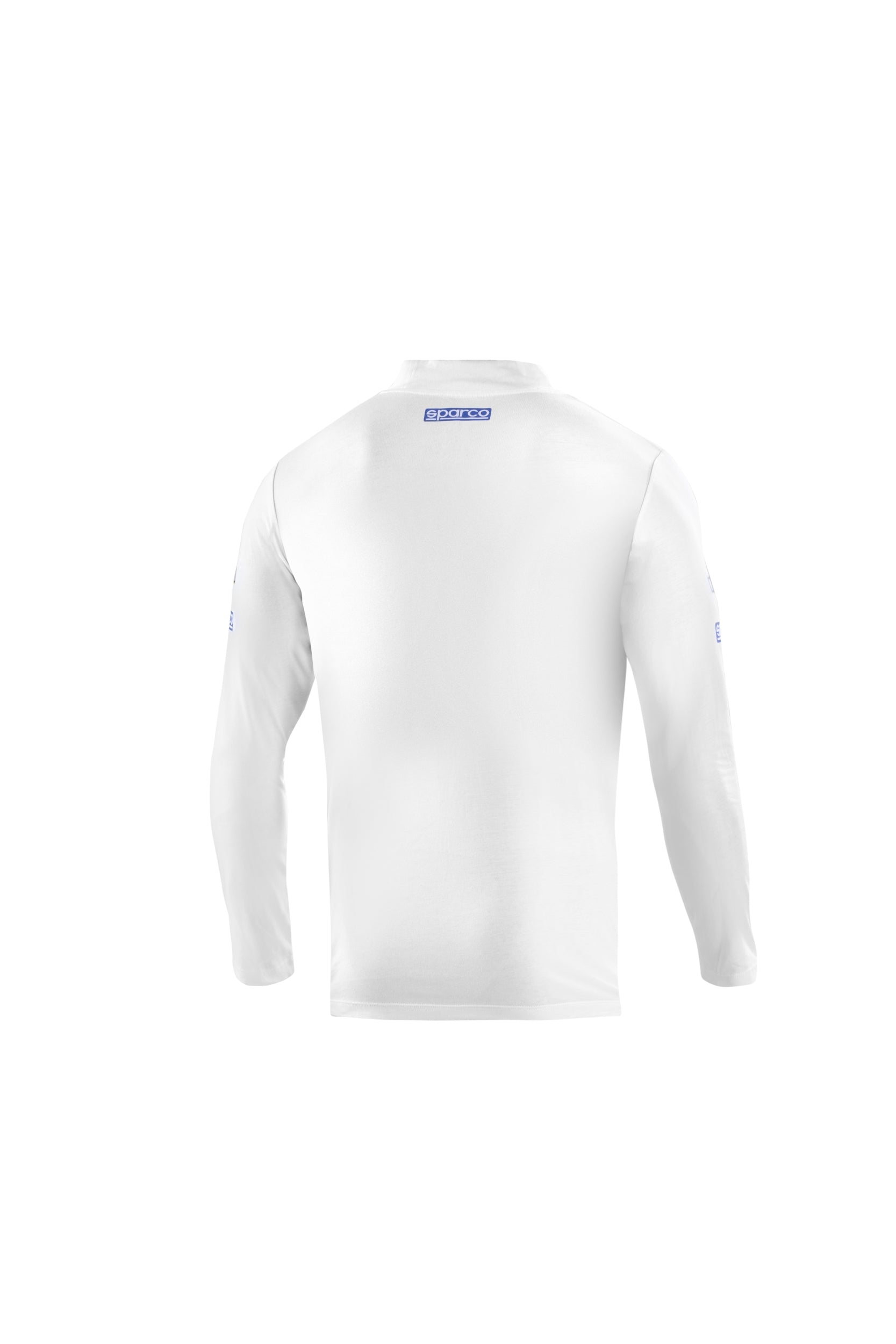 SPARCO 002206MRBI3L Long sleeves T-shirt MARTINI RACING, high collar, white, size L Photo-1 