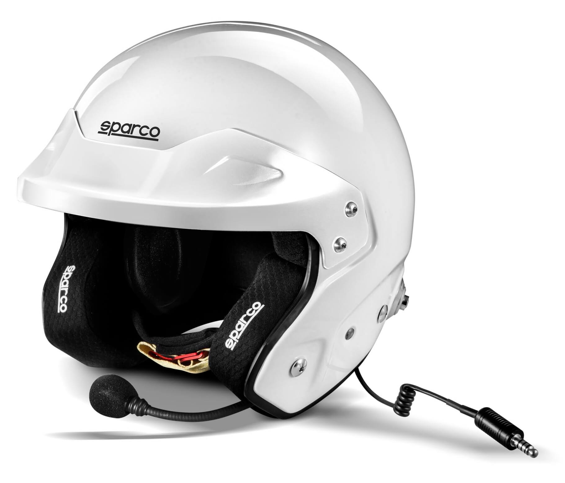 SPARCO 003369BI6XXL RJ-i Racing helmet open-face, FIA/SNELL SA2020, white, size XXL (62) Photo-0 