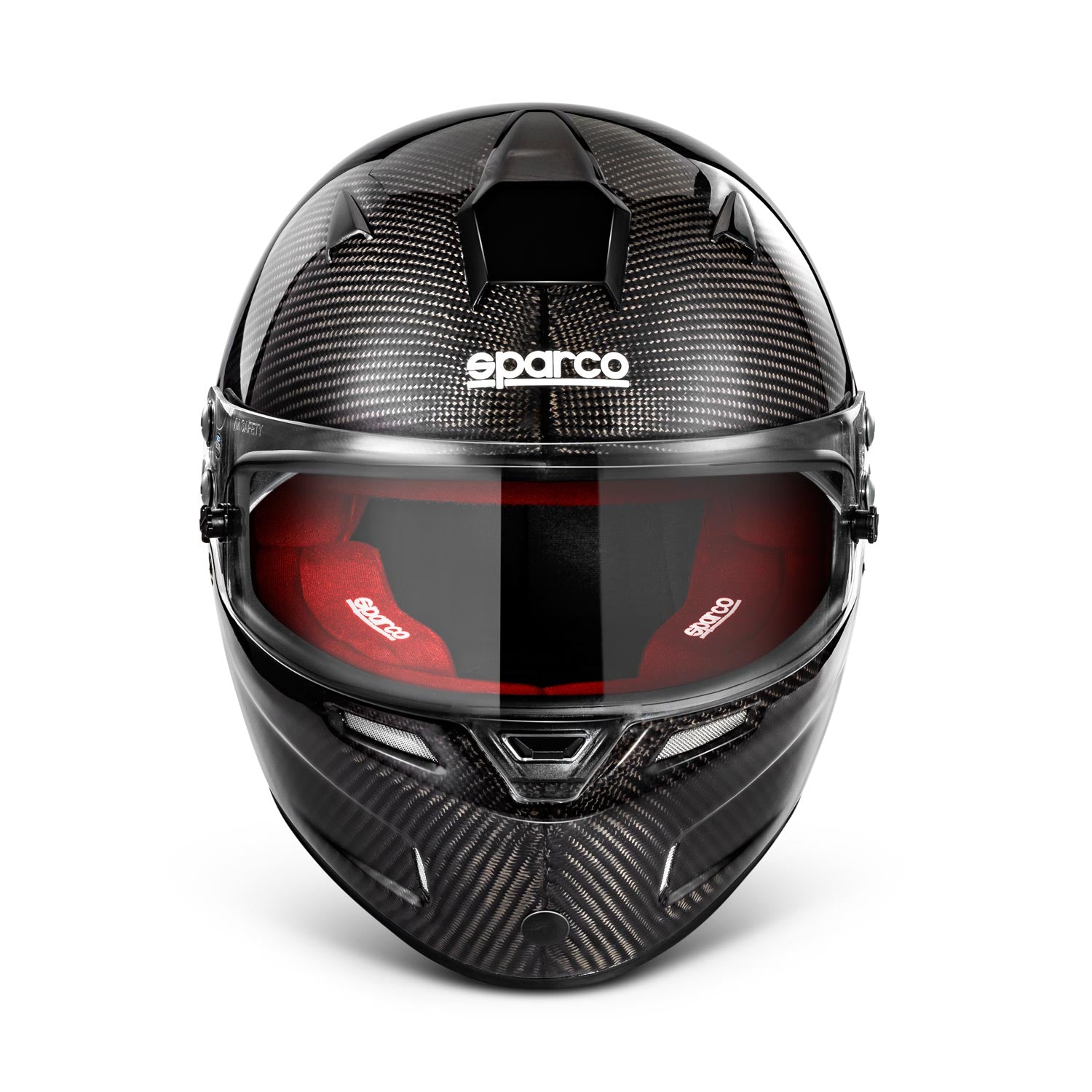 SPARCO 003374ZRS3ML SKY RF-7W Racing helmet, FIA/SNELL SA2020, carbon/red, size M+ (59) Photo-0 