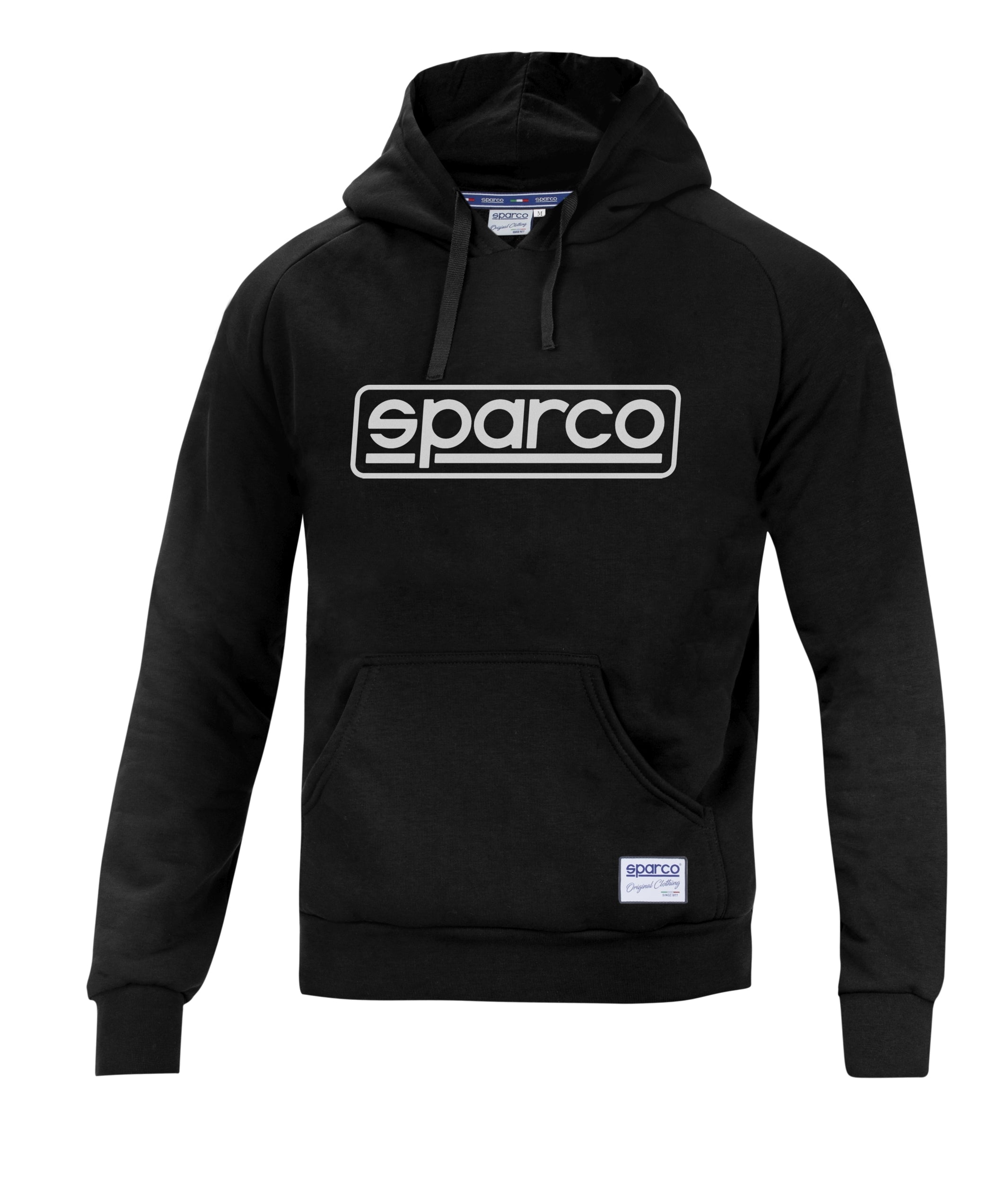 SPARCO 01315NR1S HOODIE "FRAME", black, size S Photo-0 