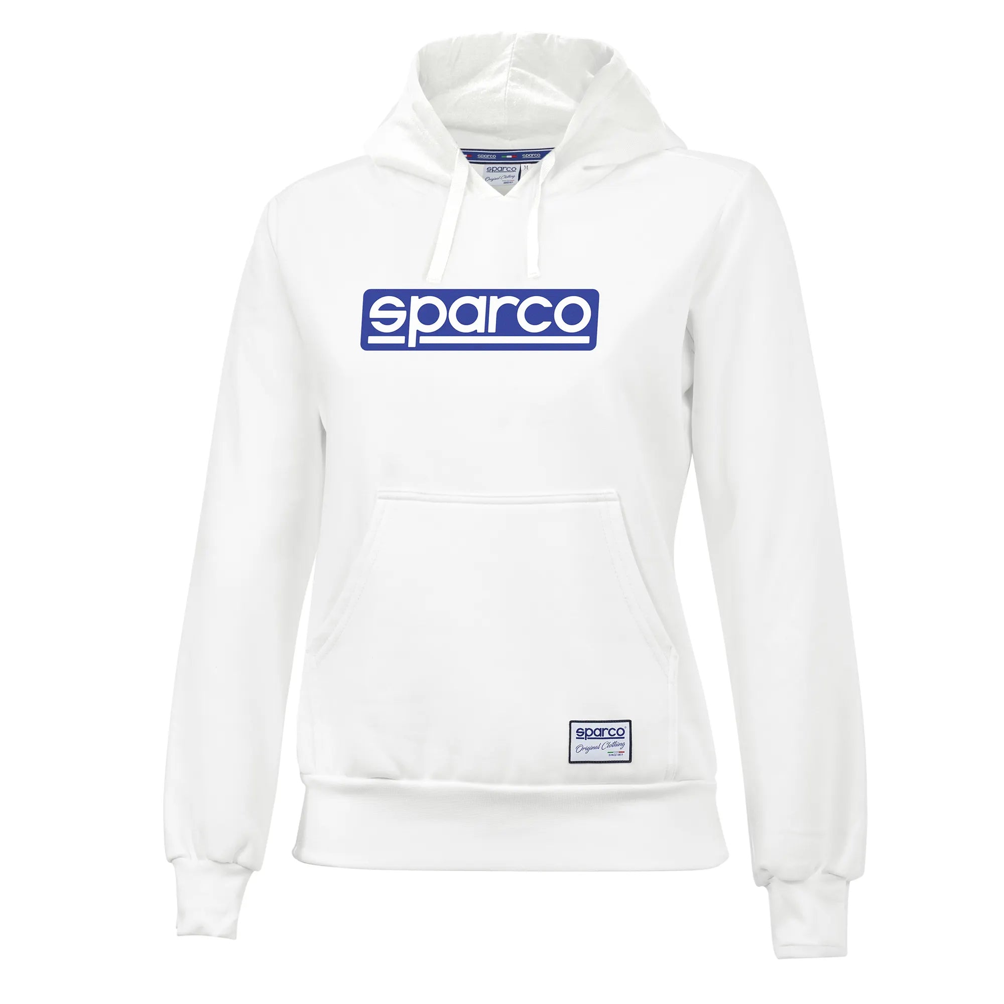 SPARCO 01319BI1S HOODIE LADY "ORIGINAL", white, size S Photo-0 