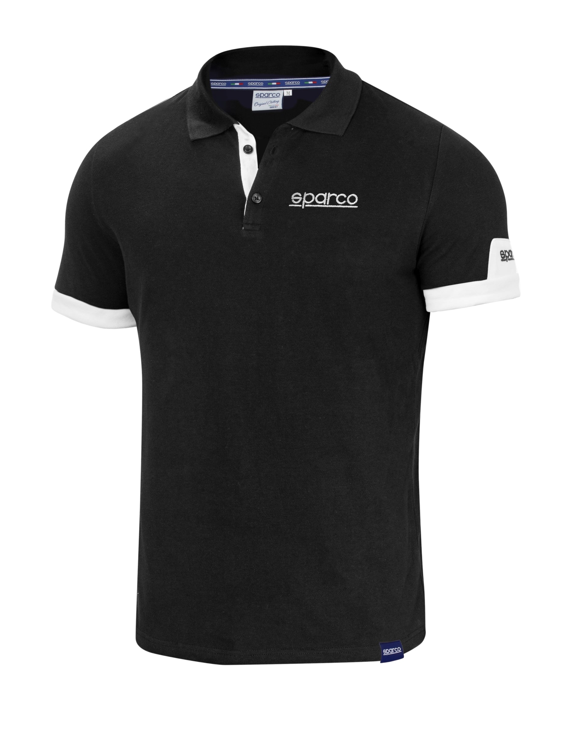 SPARCO 01322NR3L POLO "CORPORATE", black, size S\L Photo-0 