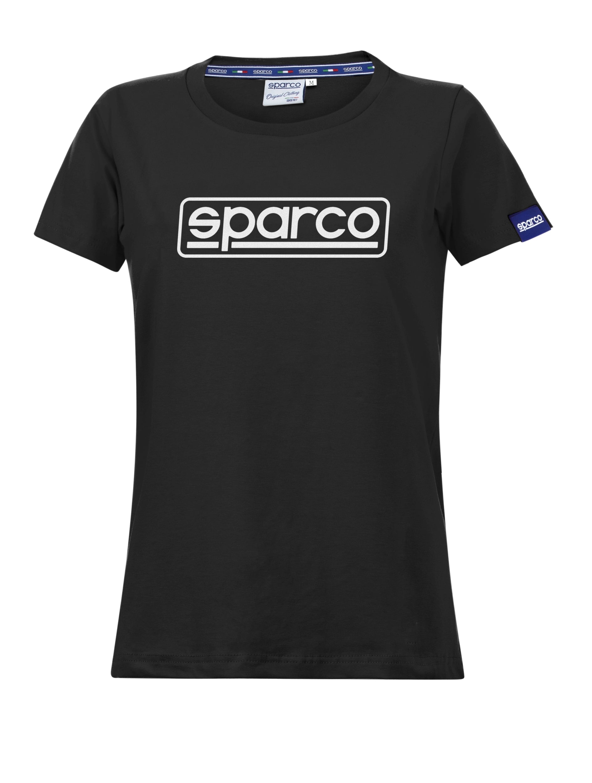 SPARCO 01325NR1S T-SHIRT LADY "FRAME", black, size S Photo-0 