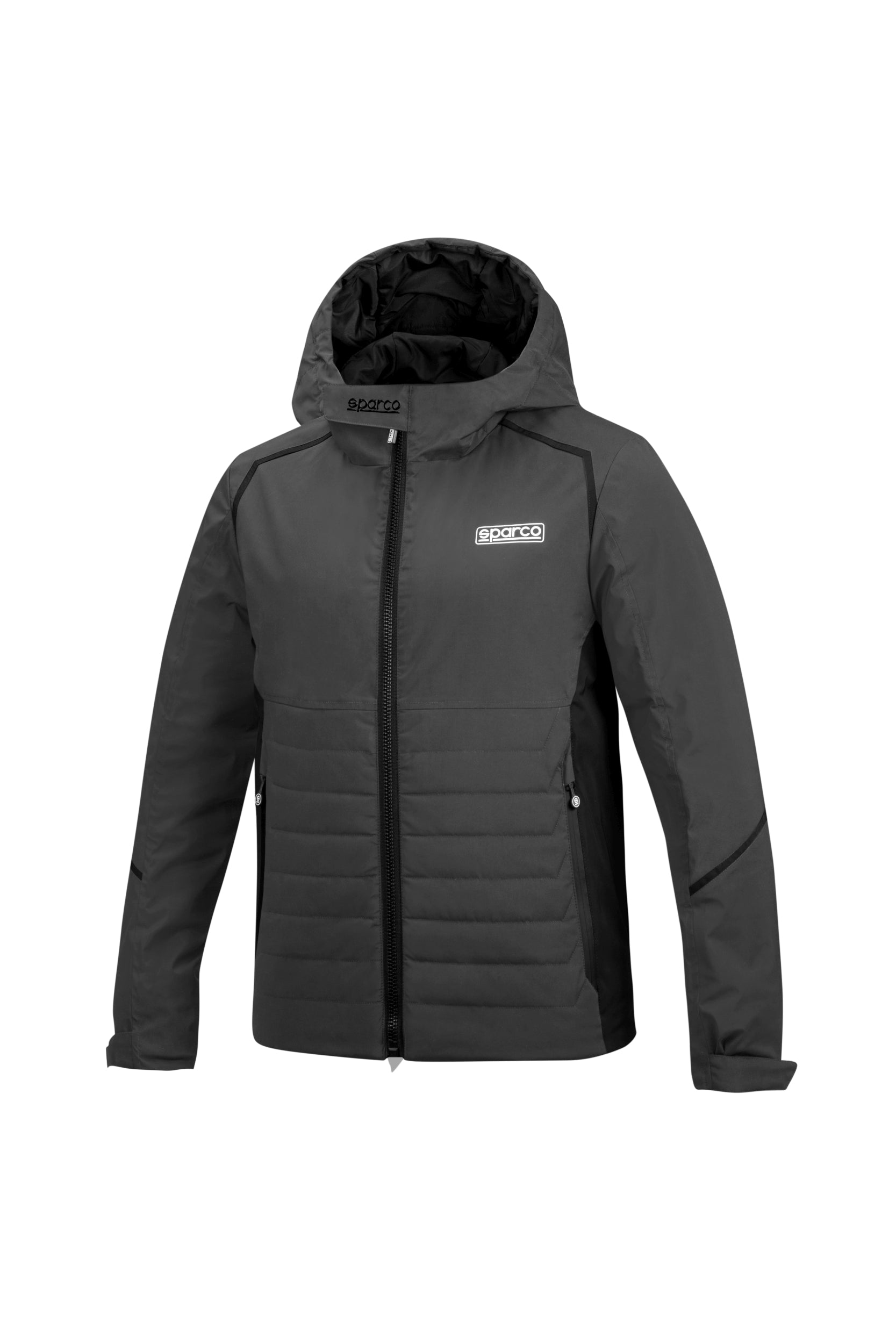 SPARCO 01361GRNR3L WINTER JACKET, grey/black, size L Photo-0 