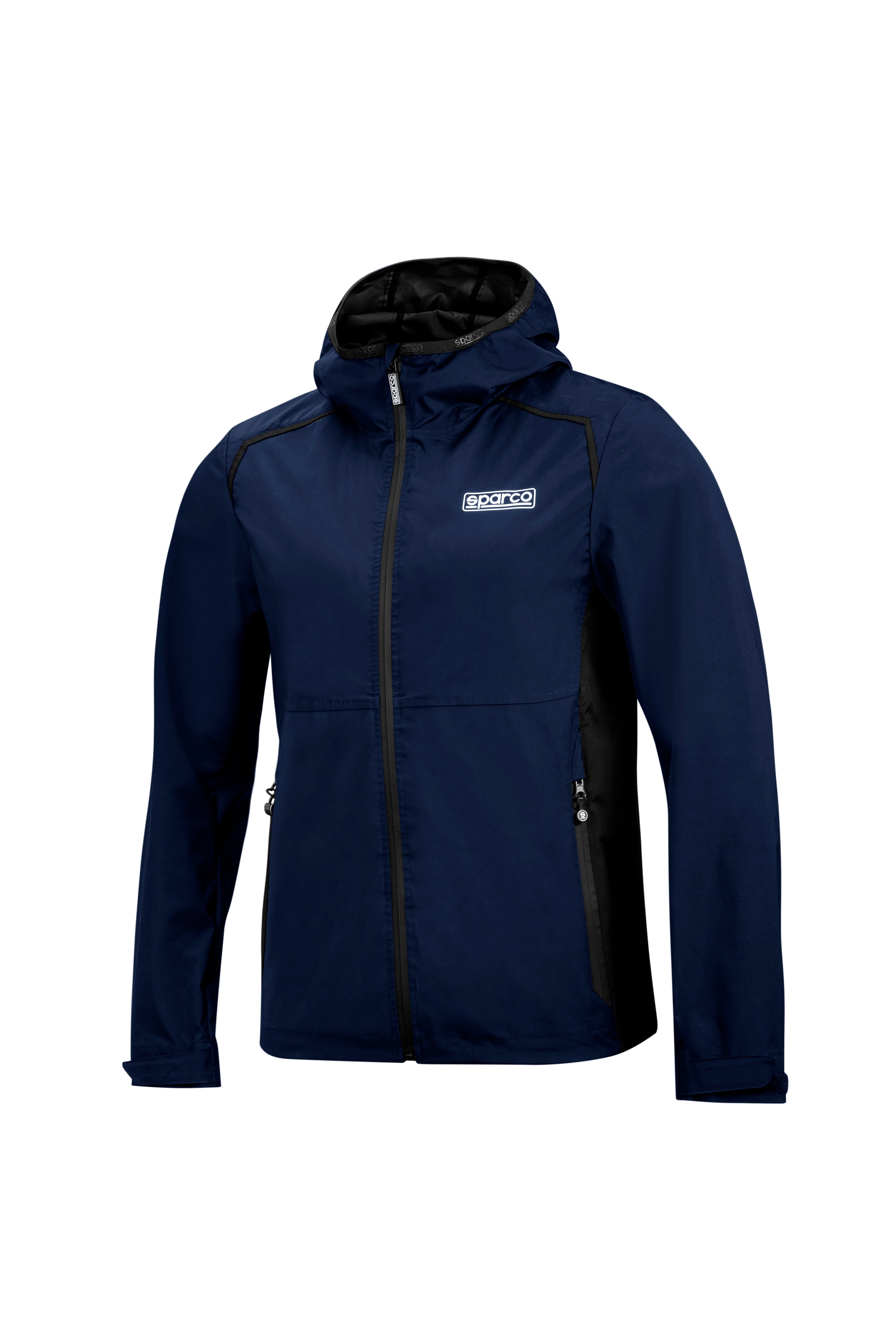 SPARCO 01365BMNR1S WINDBREAKER Jacket, navy blue/black, size S Photo-0 