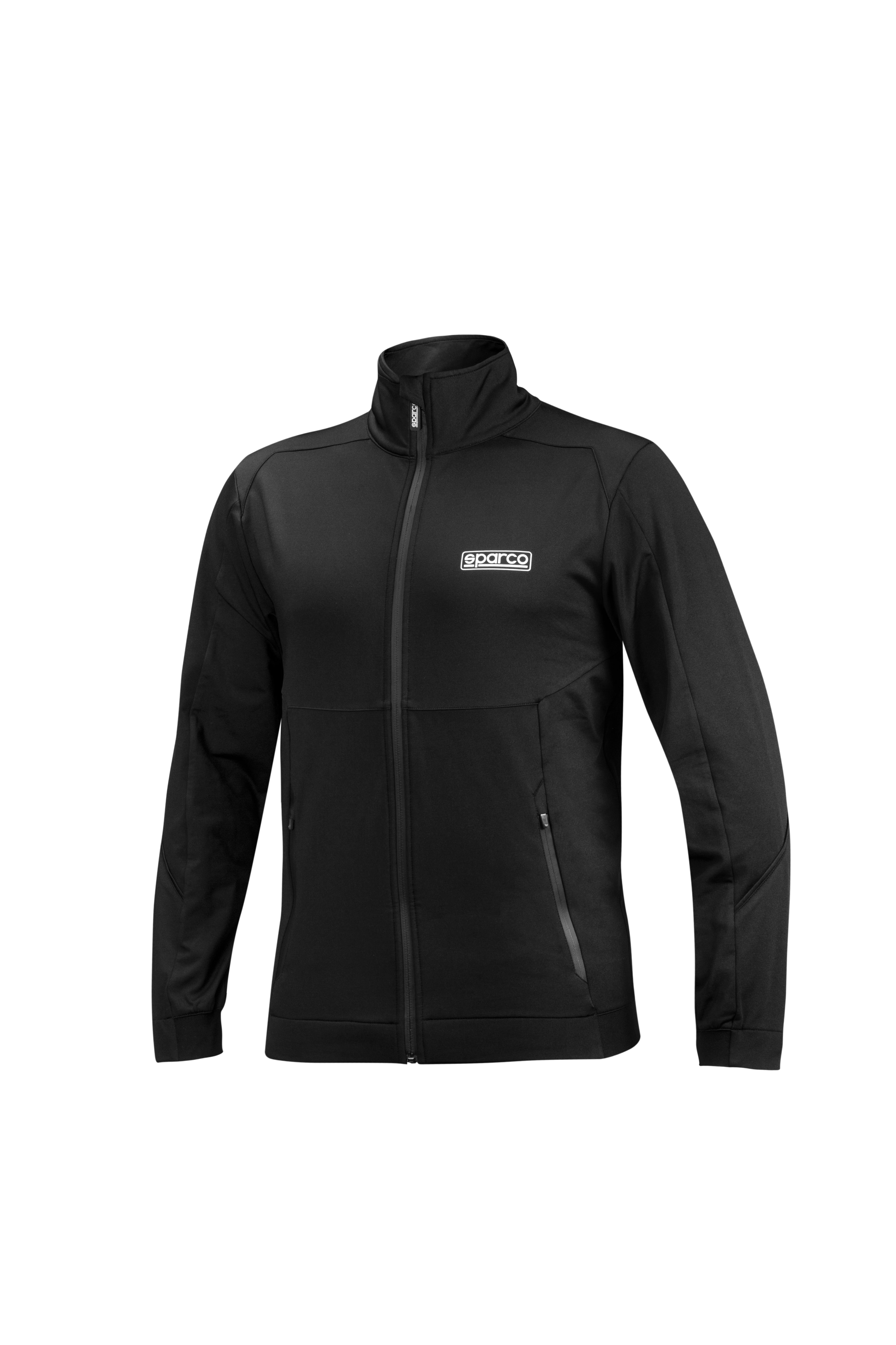 SPARCO 01366NR4XL FULL ZIP SWEATSHIRT, black, size XL Photo-0 