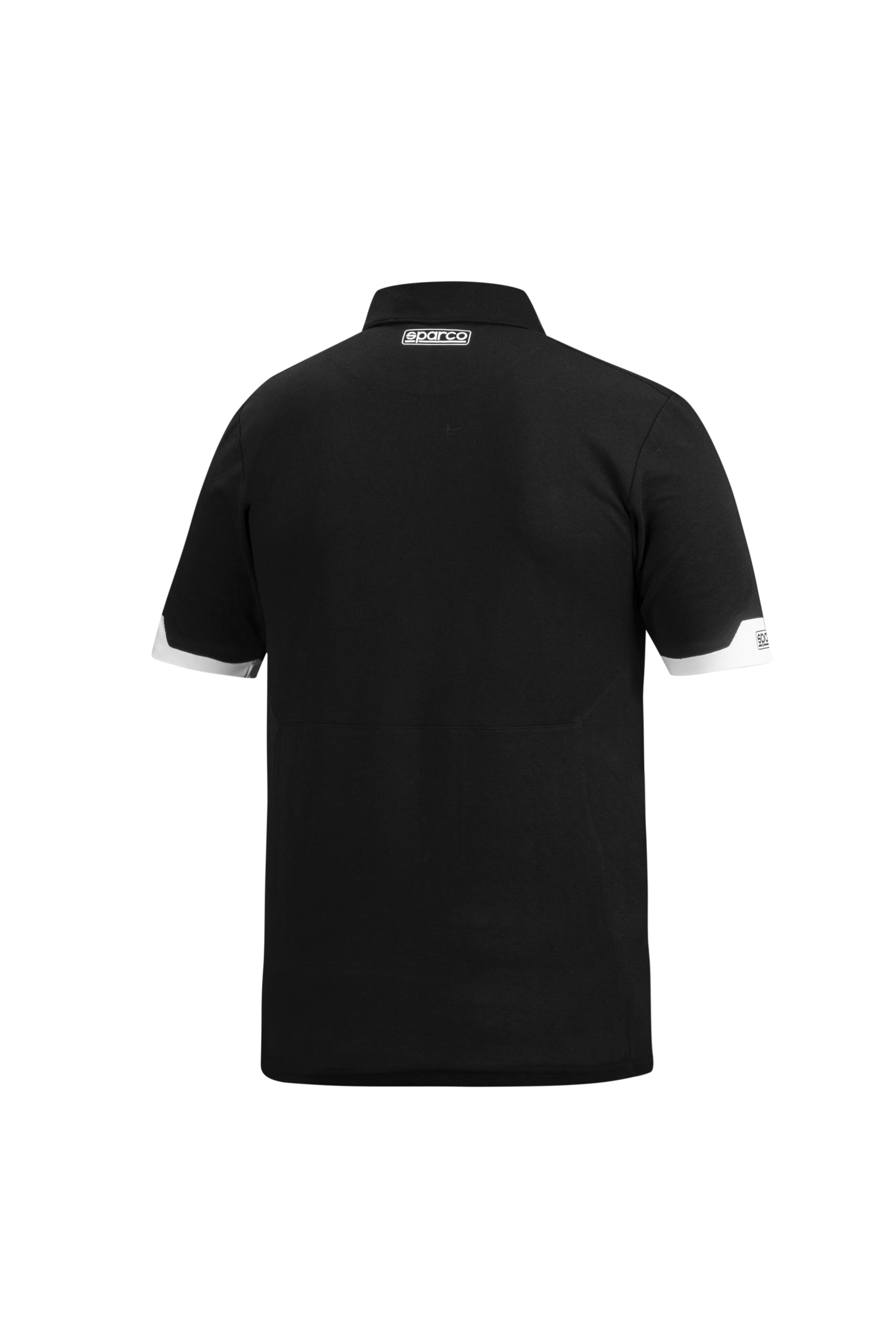 SPARCO 01367NR1S POLO ZIP, black, size S Photo-1 