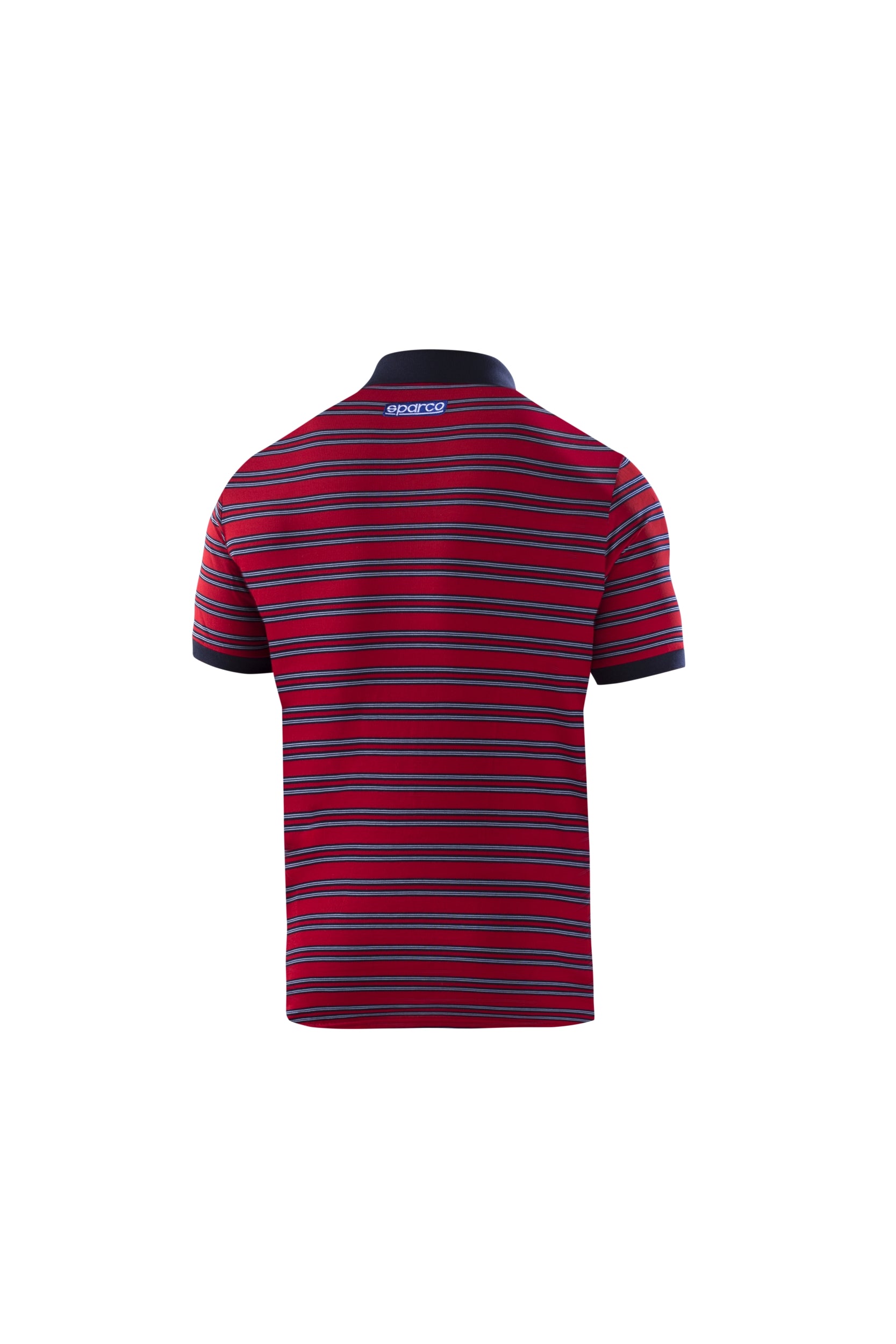 SPARCO 01396MRRS3L Polo MARTINI RACING Sportline Stripes, red, size L Photo-1 