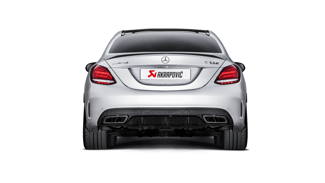 AKRAPOVIC MTP-ME/T/2H/1 Evolution Line (Titanium) MERCEDES-AMG C 63 Sedan (W205) 2015-2018 ECE Type Approval Photo-2 