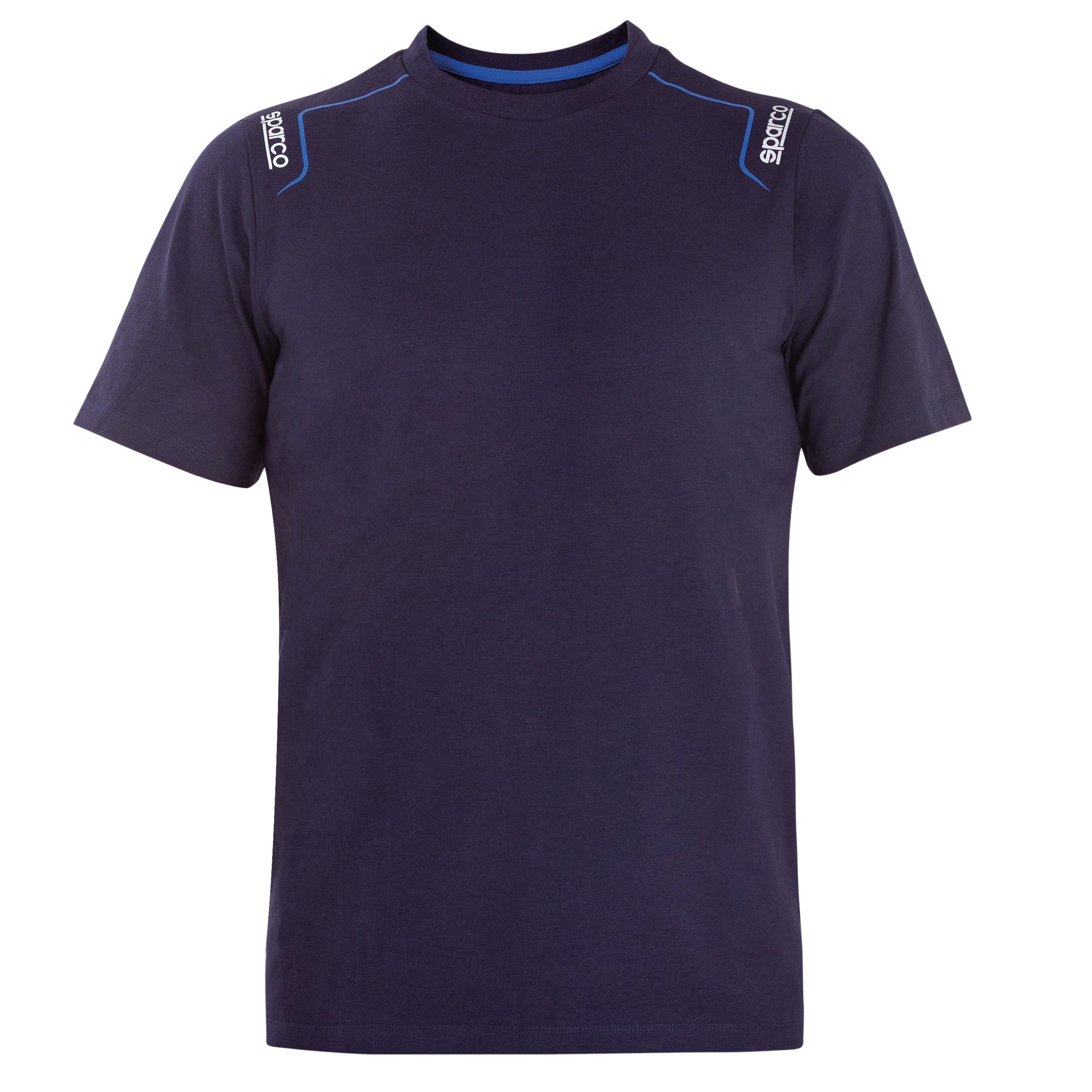 SPARCO 02408BM3L T-SHIRT TECH STRETCH TRENTON, Navy Blue, size L Photo-0 