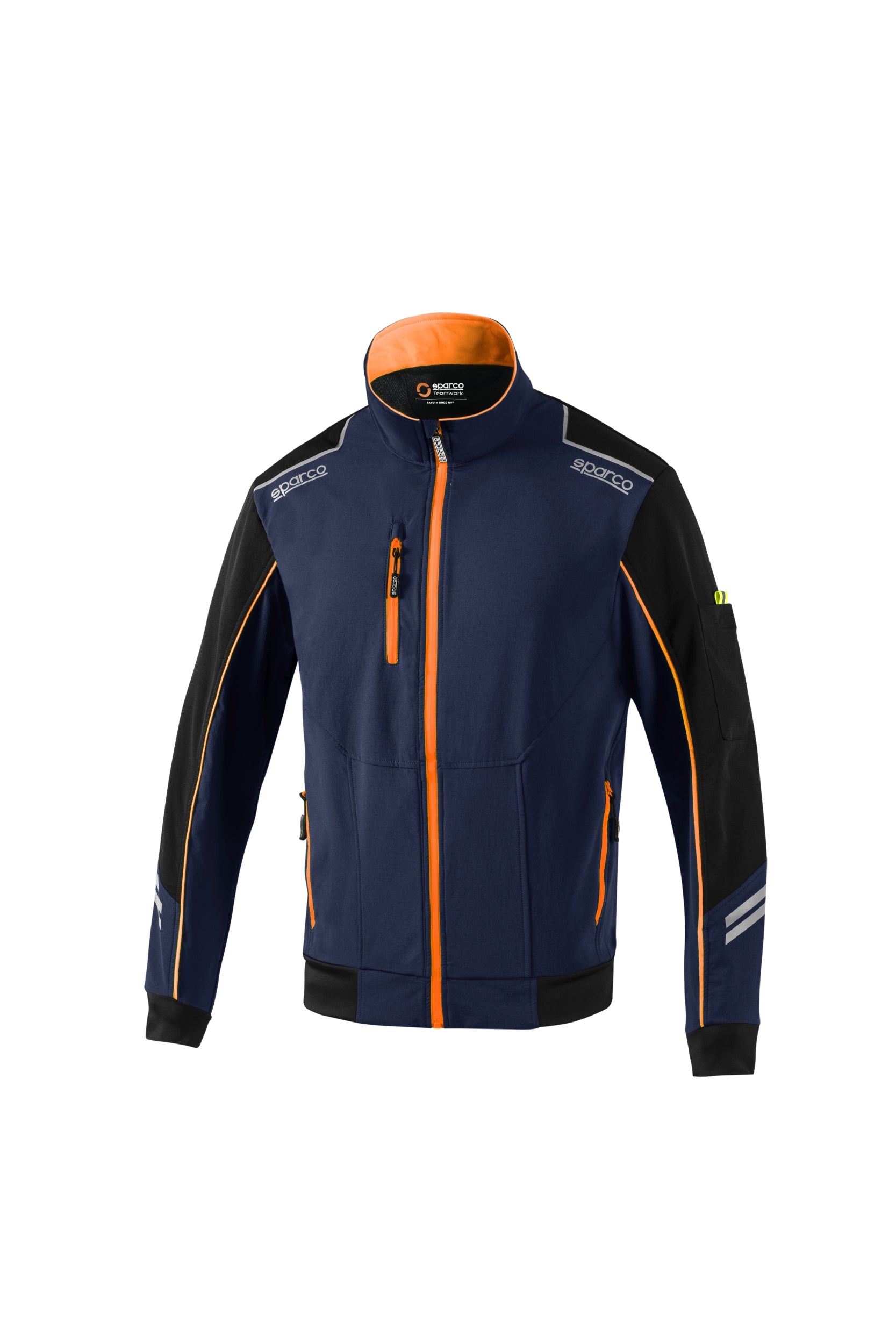 SPARCO 02413BMAF3L TECH Light-shell, navy blue/fluo orange, size L Photo-0 