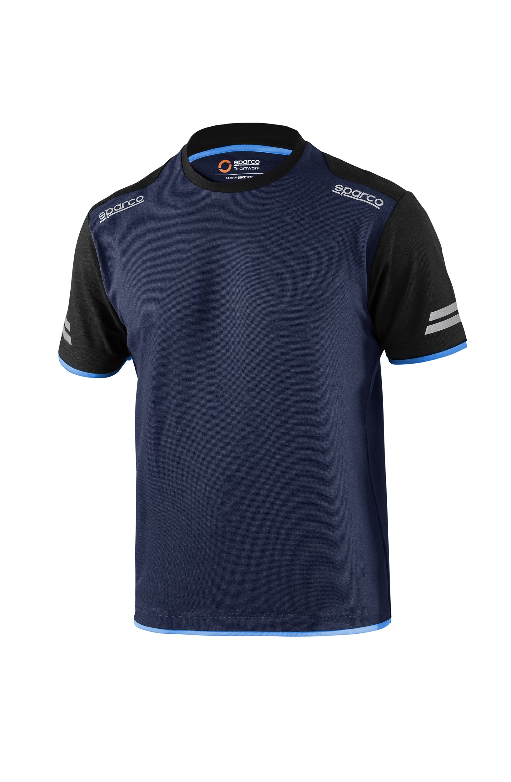 SPARCO 02416BMAZ3L TECH T-shirt, navy blue/blue, size L Photo-0 