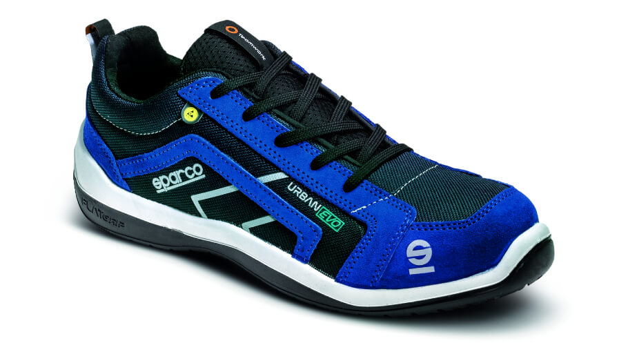 SPARCO 0751842BMAZ Mechanic shoes URBAN EVO, navy blue/blue, size 42 Photo-0 