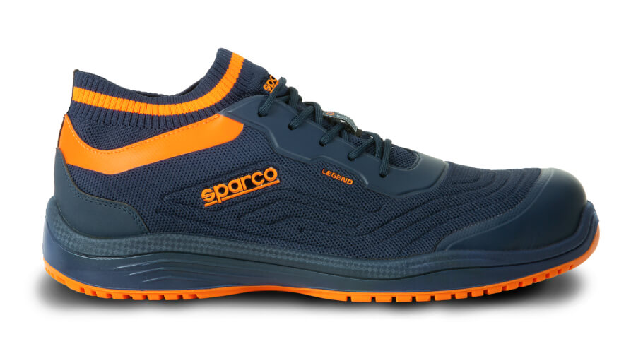 SPARCO 0752540BMAF Mechanic shoes LEGEND, navy blue/orange, size 40 Photo-0 