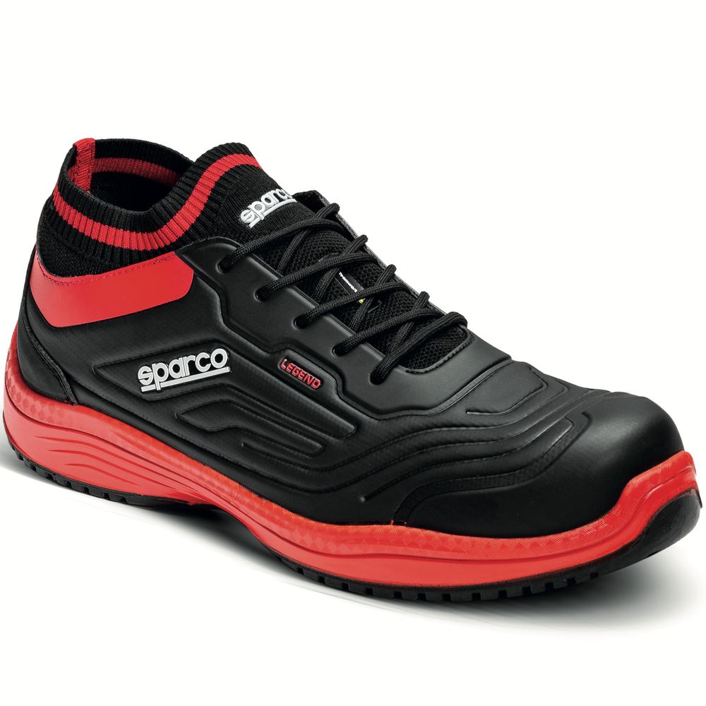 SPARCO 0752542NRRS Mechanic shoes LEGEND, black/red, size 42 Photo-0 