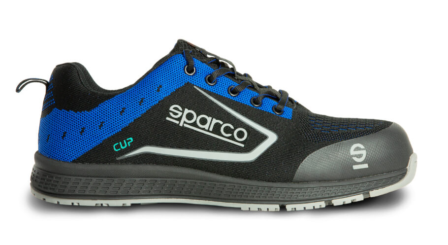 SPARCO 0752639NRAZ Mechanic shoes CUP, black/blue, size 39 Photo-1 