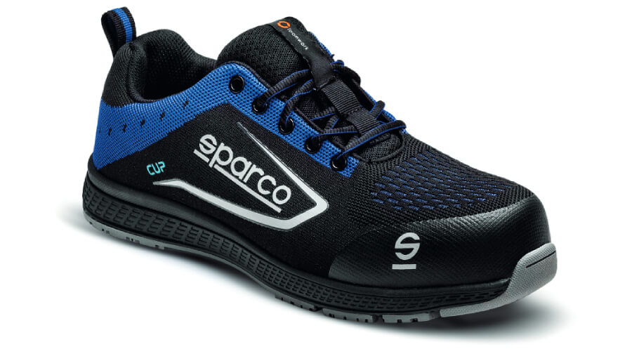 SPARCO 0752639NRAZ Mechanic shoes CUP, black/blue, size 39 Photo-0 
