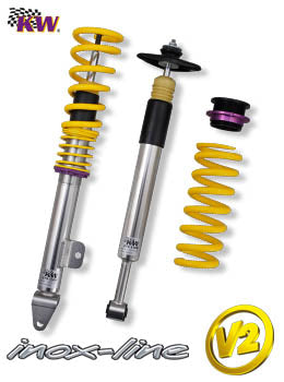 KW 15220045 Coilover Kit INOX V2 BMW 5er / 5-series (E60, E61); (560L) Photo-0 