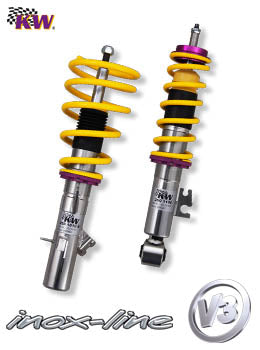 KW 35260049 Coilover Kit INOX V3 OPEL GT; (K/R) Photo-0 