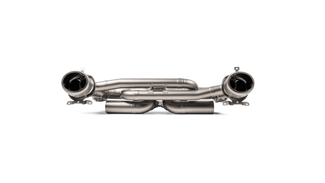 AKRAPOVIC S-PO/TI/14 Slip-On Race Line (Titanium) for PORSCHE 911 Carrera /S/4/4S/GTS/Cabriolet (992) 2019-2024 Photo-1 