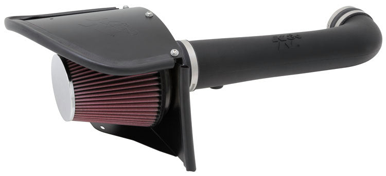 K&N 63-1566 Performance Air Intake System AIRCHARGER; JEEP WRANGLER V6-3.6L F/I, 2012-2017 Photo-0 