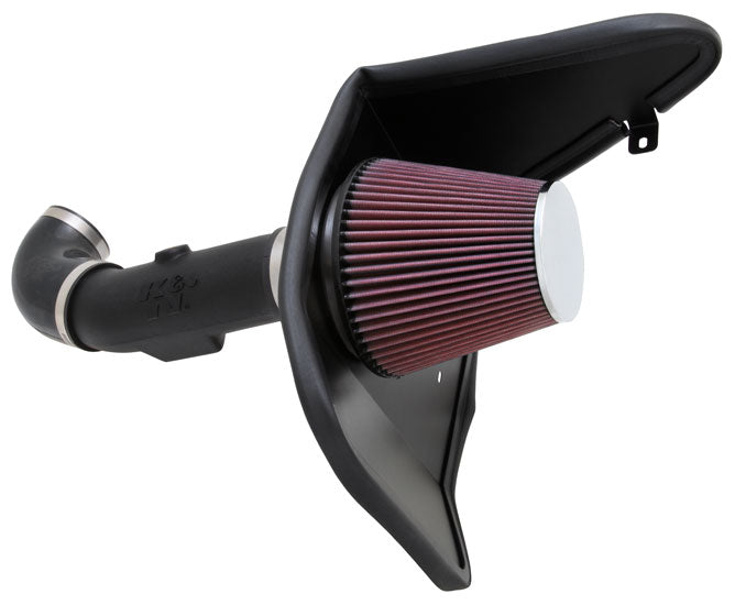 K&N 63-3078 Performance Air Intake System AIRCHARGER; CHEVROLET CAMARO 3.6L V6; 2011-2015 Photo-0 