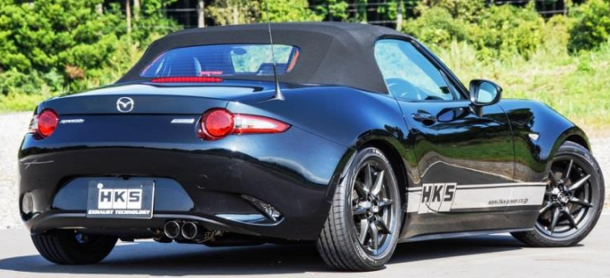 HKS 32018-AZ010 Exhaust system (rear) Legamax Premium MAZDA ROADSTER（DBA-ND5RC） Photo-0 