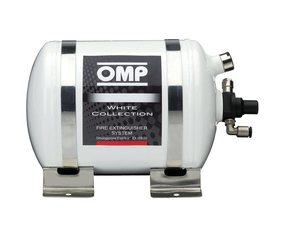 OMP CE0-FAL2-A01 (CEFAL2) Extinguisher system (FIA, formula) CEFAL2, electric, aluminium, 2,8l, diam.160mm, AFFF Photo-0 