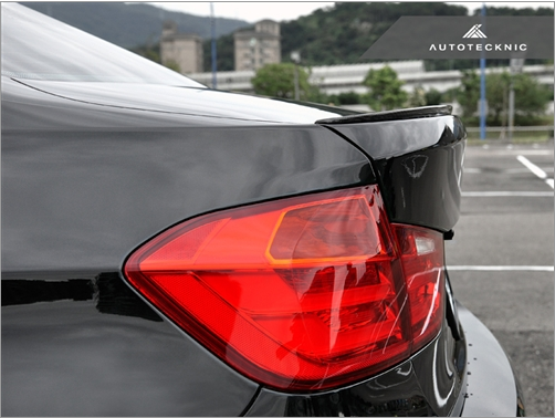 AUTOTECKNIC BM-0260 Carbon Fiber Trunk Lip Spoiler - BMW F30 3-Series Sedan | F80 M3 Photo-0 