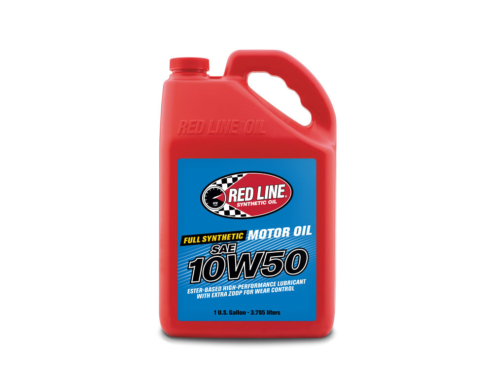 RED LINE OIL 11206 High Performance Motor Oil 10W50 18.93 L (5 gal) Photo-0 