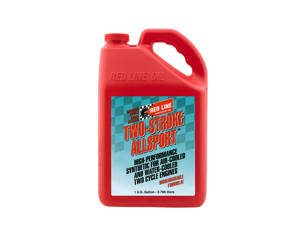 RED LINE OIL 40805 Two-Stroke AllSport Oil 3.8 L (1 gal) Photo-0 