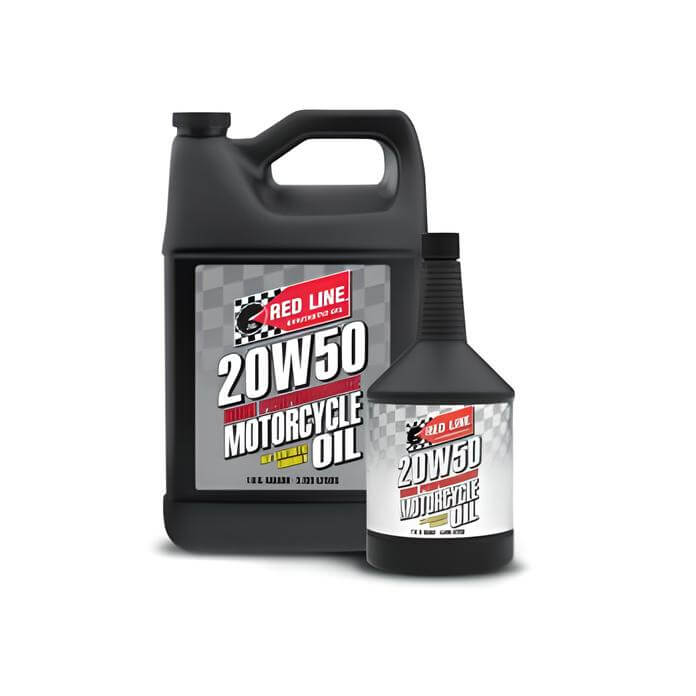 RED LINE OIL 42506 Motorcycle Motor Oil 20W50 18.93 L (5 gal) Photo-0 