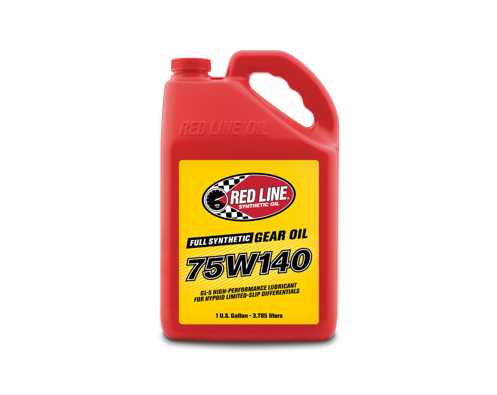 RED LINE OIL 57915 Gear Oil for Differentials 75W140 GL-5 3.8 L (1 gal) Photo-0 