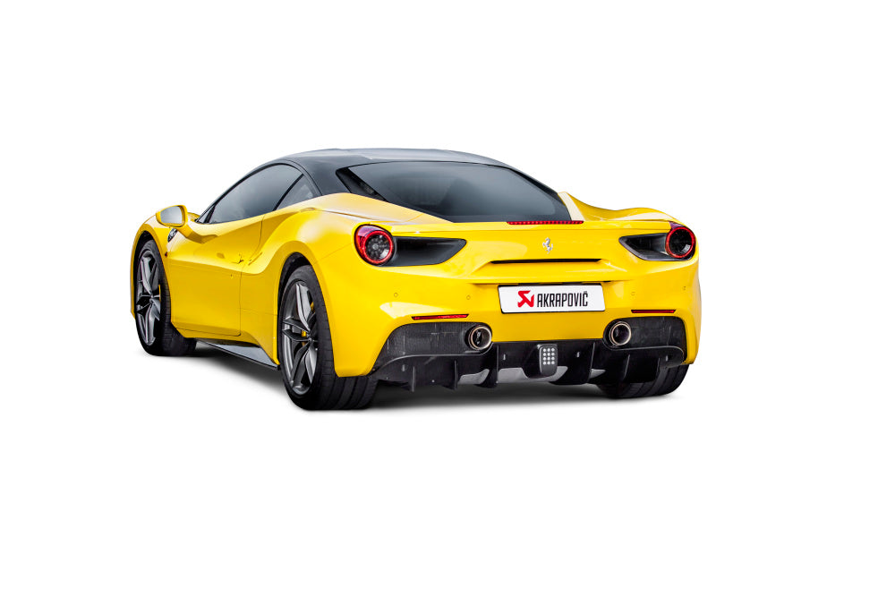 AKRAPOVIC MTP-FE488H Slip-On Line (Titanium) FERRARI 488 GTB/488 Spider 2016-2019 ECE Type Approval Photo-7 