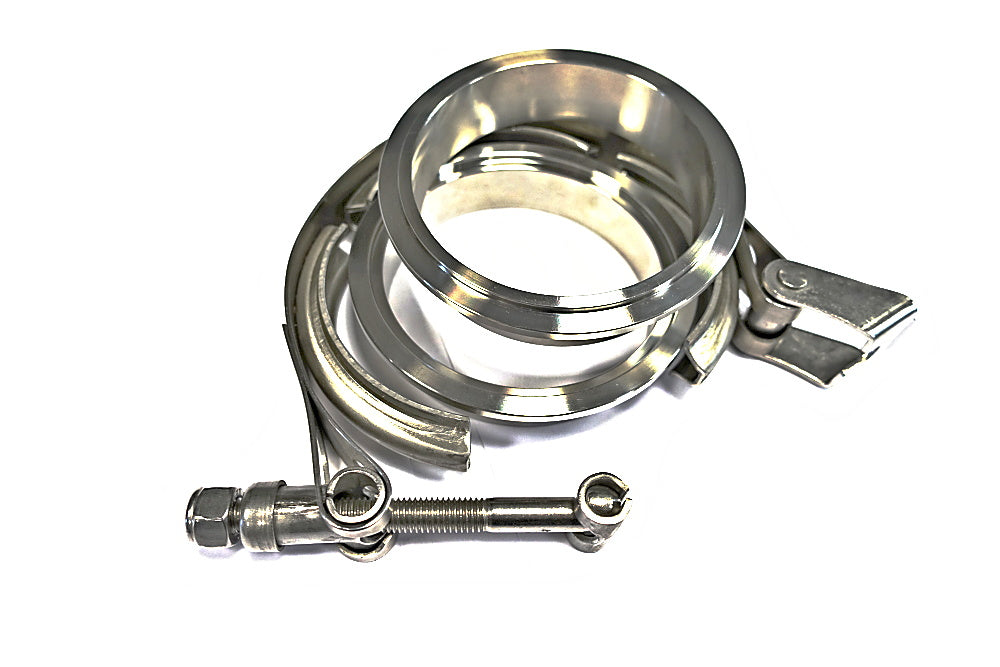 ARD 4055B Quick V-Band clamp with male and female flanges kit 3" (76mm) 2 flange / Clamp Photo-1 