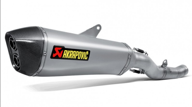 AKRAPOVIC S-K14SO5-HZAAT Slip-On Line (Titanium) Kawasaki 1400 GTR 2008-16 Photo-0 