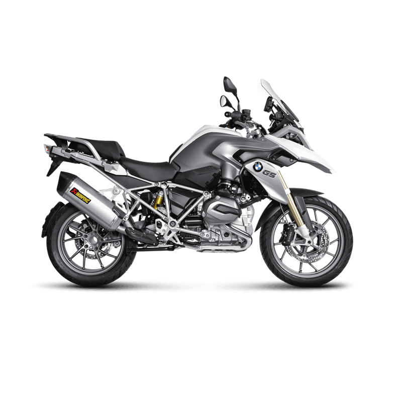 AKRAPOVIC S-B12SO10-HAAT Slip-On Line (Titanium) BMW R 1200 GS 2013-16 Photo-2 