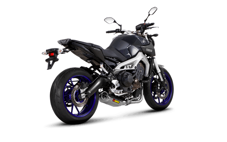 AKRAPOVIC S-Y9R3-HAFT Racing Line (Titanium) Yamaha MT-09 2015-16 Photo-1 