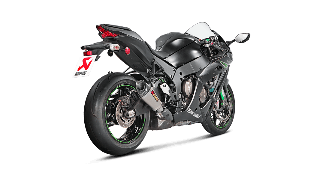 AKRAPOVIC S-K10SO17-ASZ Slip-On Line (Titanium) Kawasaki Ninja ZX-10R 2016 Photo-2 