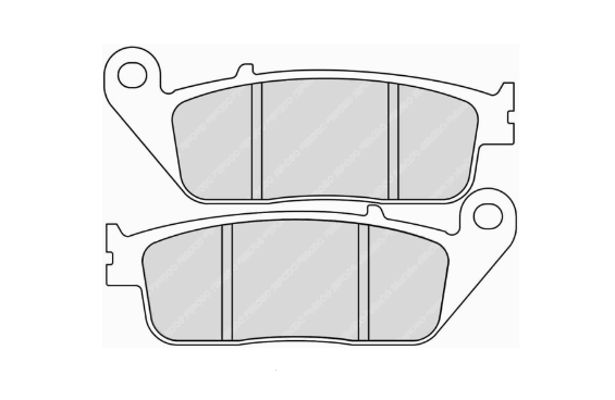 FERODO FDB570ST M/C BRAKE PADS Photo-0 