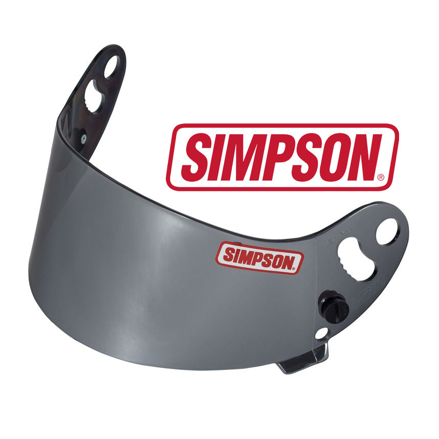 SIMPSON 84306A Replacement shield for DEVIL RAY helmet, Silver Photo-0 