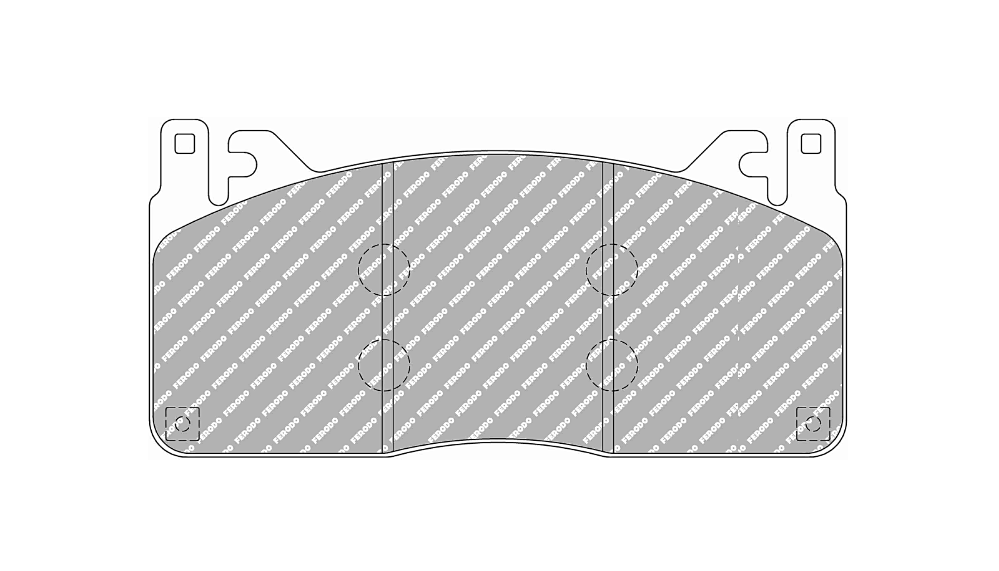 FERODO FCP4835Z Front Brake Pads DSUNO for FORD Mustang 5.2 V8 Shelby GT350 Photo-0 