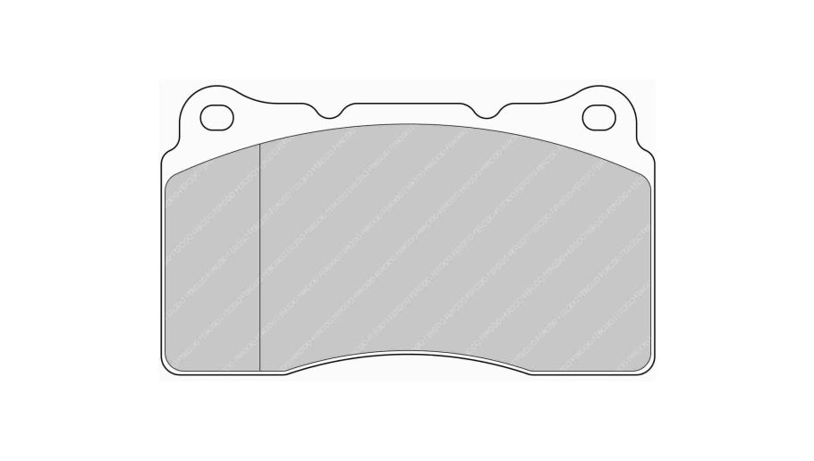 FERODO FDS1968 Front Brake Pads DS Performance for SUBARU Impreza WRX STI (GD / GG) Photo-0 
